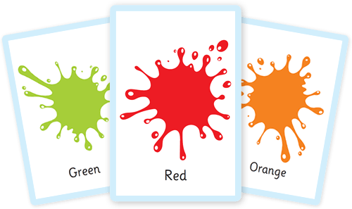 Colour flashcards