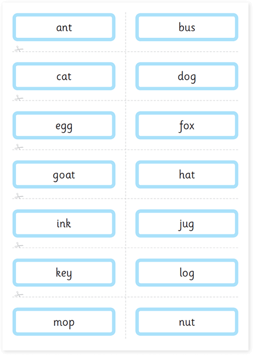 Free Alphabet flashcards