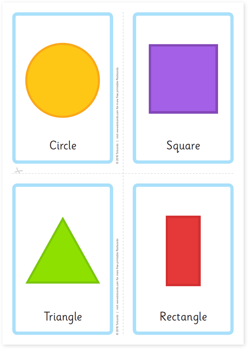 Free Shape flashcards