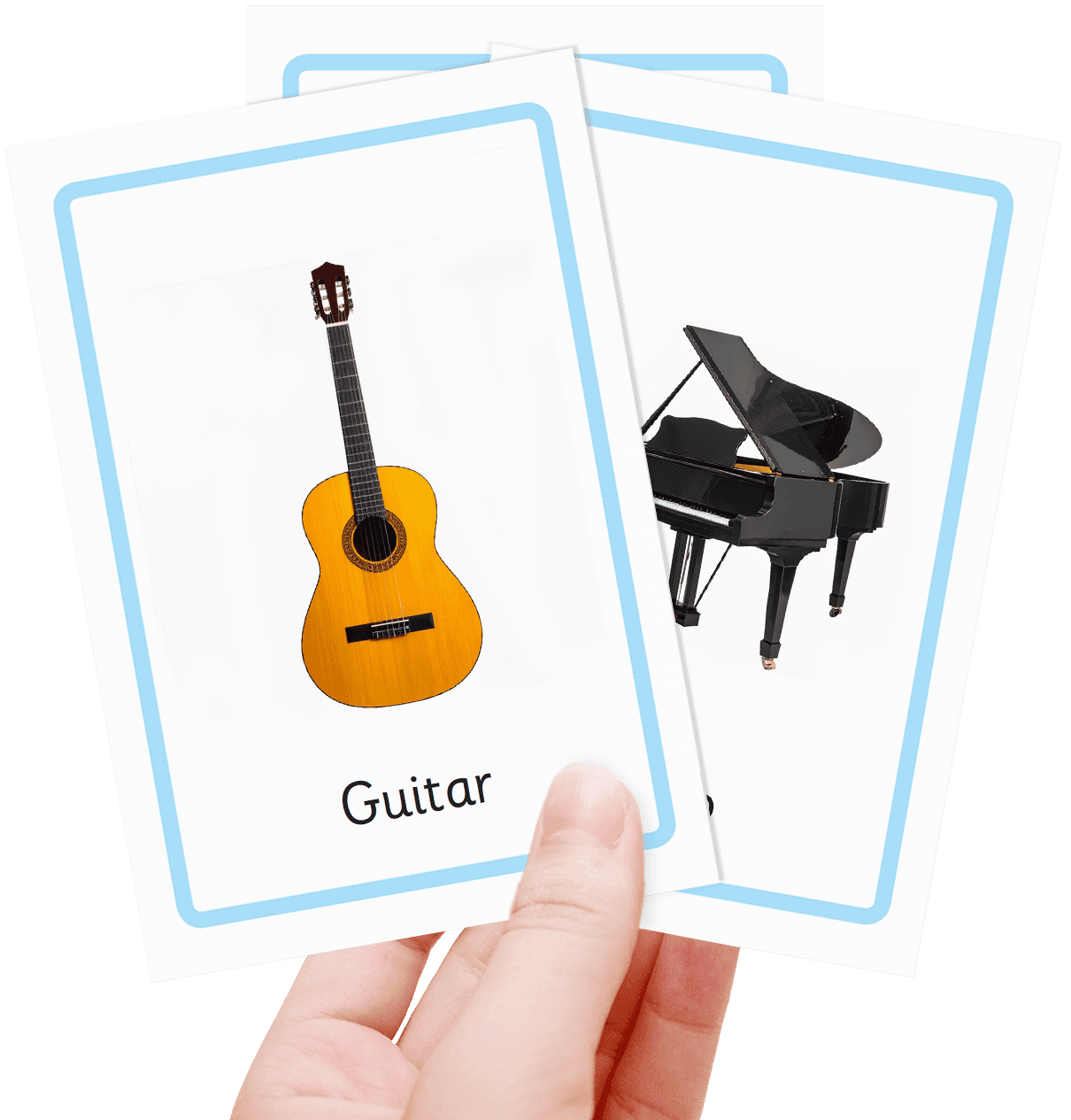 Free instruments flash cards