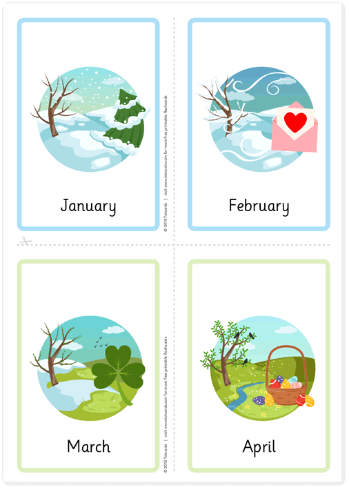 Free Months flashcards