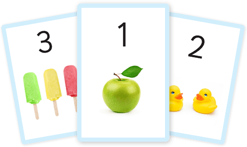 Number flashcards