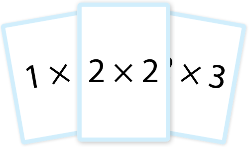 Times Table flashcards